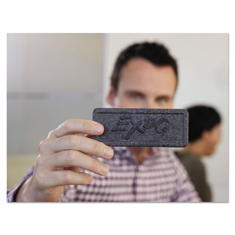 EXPO Block Eraser 81505 Dry Erase Whiteboard Board Eraser, Soft Pile, 5 1/8 W x 1 1/4 H - Pack of 2 - Image 5